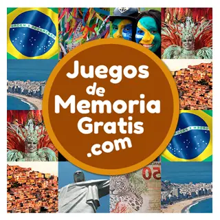 Juego de memoria gratis de formar pares de imágenes para adultos online: Brasil