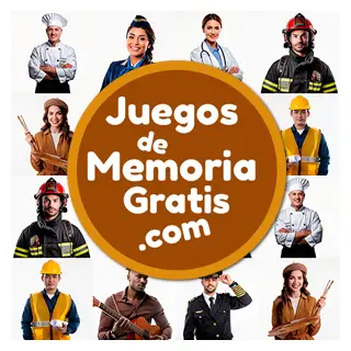 Juego de memoria para adultos online y gratis: Profesiones