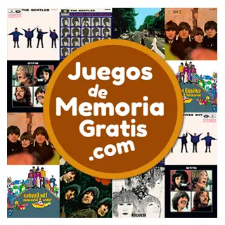 Memorama online y gratis para adultos y personas mayores nivel intermedio: The Beatles