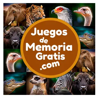 Memorama en línea para adultos: Animales de África