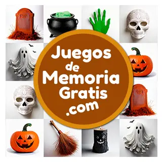 Juego de memoria online y gratis para adultos: Halloween